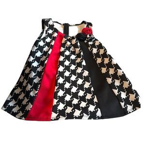 Bonnie Baby size 24 months sleeveless black, white, red and black. Pre-loved.